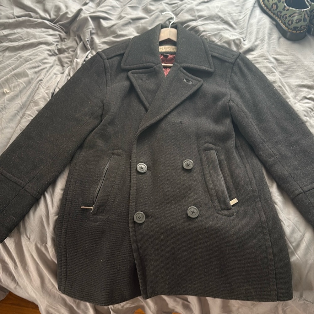 90s vintage pea coat